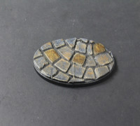 OpenForge Miniature Bases: Cobble (Oval) 3D model