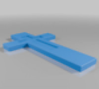 Cross  3D model