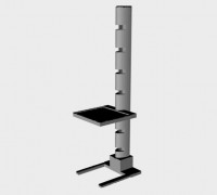 Flight platform RPG D&D 3D model