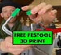 Festool style clamp soft pads 3D model