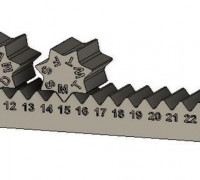 Immerwährender Kallender 3D model