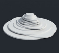 Plain Bases - All Sizes and Shapes 3D model