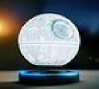 Levitating Death Star Lamp 3D model