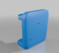 Step Stool Wall Mount 3D model