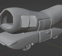 salchicha movil simpsons 3D model