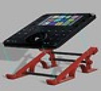 Loupdeck CT Stand - Under screen 3D model