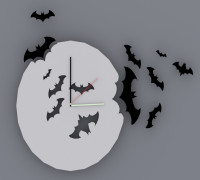 Batman clock 3D model