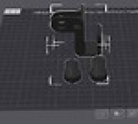 desk clamp (Cable Management Spine) 3D model