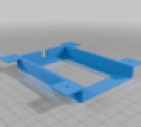 ACR-122 Underdesk Mount 3D model