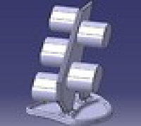 Watch stand 3D model