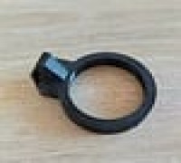 Holder - LED Car Headlights Devil Eye  3D model