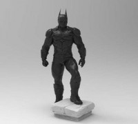 batman pose 3D model
