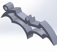 Batman keychain 3D model