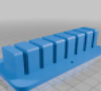 Garmin watch strap holder 3D model