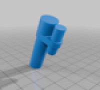 RUST game revolver 3D model