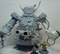 warhammer 40k ork stompa custom 3D model