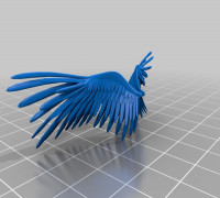 Wings 3D model