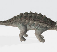 Ankylosaurus 3D model