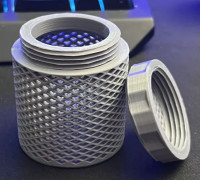 Inside Spool Silica Gel Container 3D model