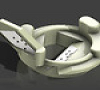 Chamfer socket box 68-73mm 3D model
