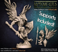 Artisan Guild Patreon "High-Gryphkin" Sample 3D model