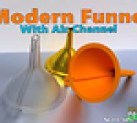 Modern Funnel 3D model
