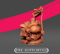 Frog Bishop 3D model