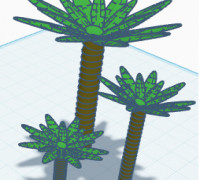 PALM TREES 3D model