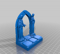Angel Archway (based on OpenForge) 3D model