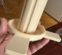 Bottle stand to drain beans flask 3D model