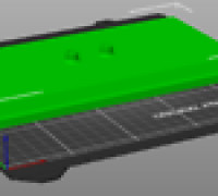 Car Model Base 1/24 -  Burago Compatible 3D model