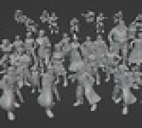 Harry potter minis 3D model