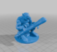 Ogre (sitting) 3D model