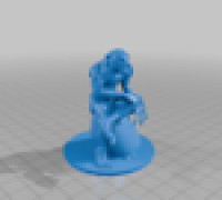 Troll (sitting) 3D model