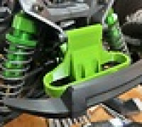 Traxxas XRT Front Bumper Mount 3D model