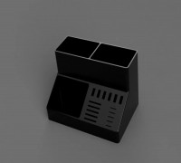 Desk Organizer 3D model