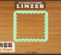 Linzer Rectangle Cookie Cutter 3D model
