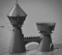High Elf Tower 4th Edition 3D model