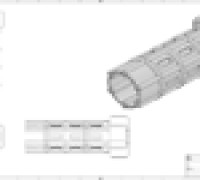 HexTube (Non-Functional) 3D model