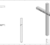 Cross with Stand 3D model