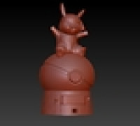Pikachu Lamp 3D model