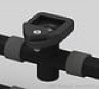 Camera quick release adapter 35x35 mm 3D model