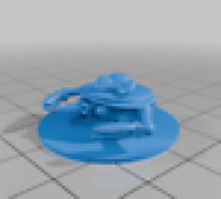 Mrs. Qwabs dnd mini 3D model