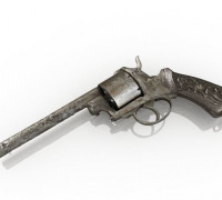 Dueling pistol 3D model