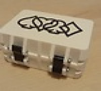 Rugged box for small cards 3D model
