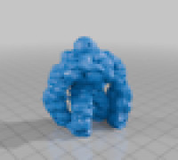 Earth Elemental with a Head 3D model