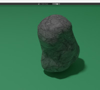 Rock 3D model