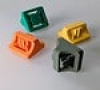 Fidget Clicker 4 Ways 86 dB loud 3D model