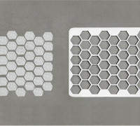 Honeycomb Stencil 3D model