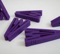 Clip Peg - General purpose 3D model